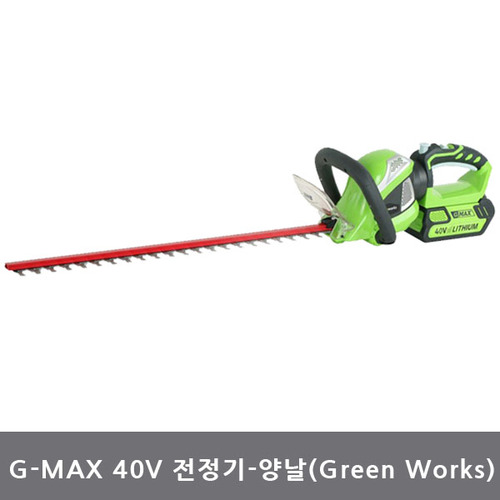 그린웍스 G-MAX 40V 양날 전정기 베어툴(양날포함/배터리X/충전기X)